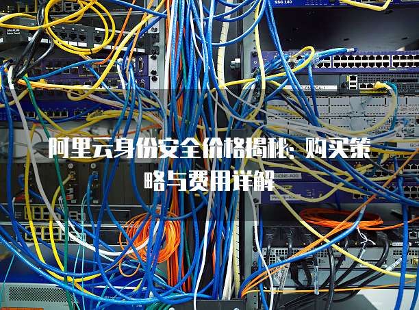 阿里云身份安全价格揭秘: 购买策略与费用详解
