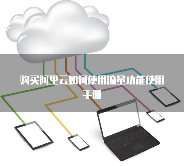 购买阿里云如何使用流量功能使用手册