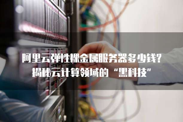 阿里云弹性裸金属服务器多少钱？揭秘云计算领域的&ldquo;黑科技&rdquo;