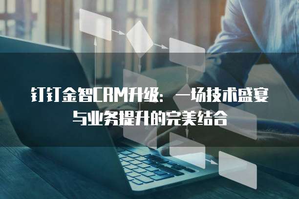 钉钉金智CRM升级:一场技术盛宴与业务提升的完美结合