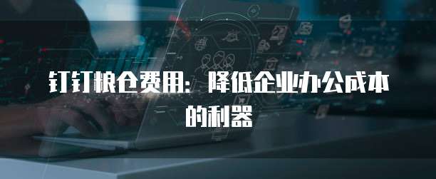钉钉粮仓费用:降低企业办公成本的利器