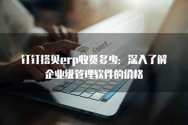 钉钉搭贝erp收费多少:深入了解企业级管理软件的价格