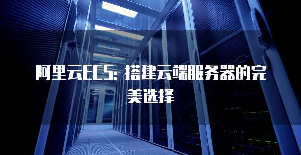 阿里云ECS: 搭建云端服务器的完美选择