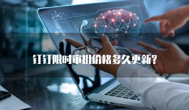 钉钉限时审批价格多久更新？