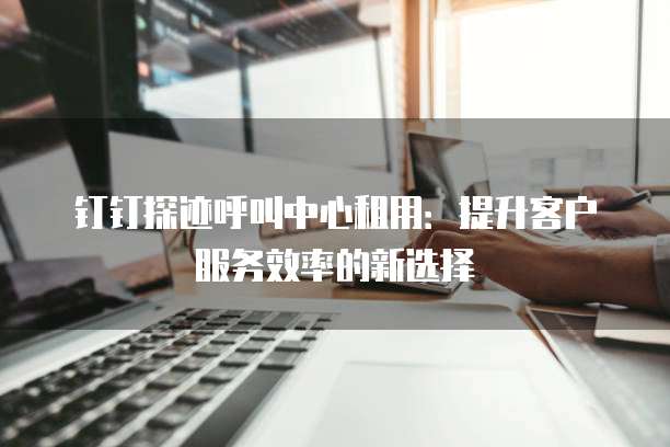 钉钉探迹呼叫中心租用:提升客户服务效率的新选择