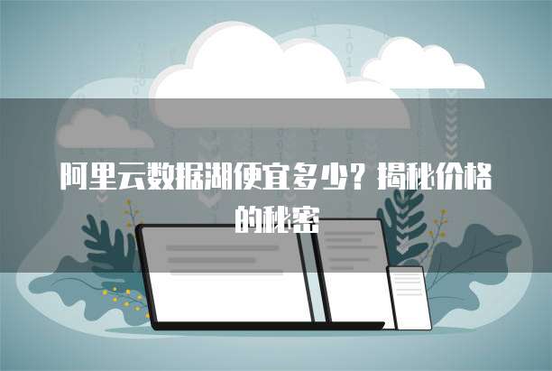阿里云数据湖便宜多少？揭秘价格的秘密