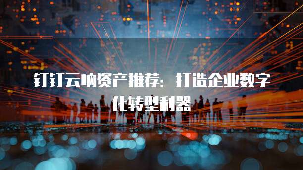 钉钉云呐资产推荐:打造企业数字化转型利器