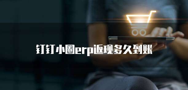 钉钉小圈ERP返现多久到账