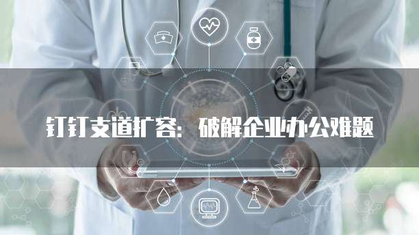 钉钉支道扩容:破解企业办公难题