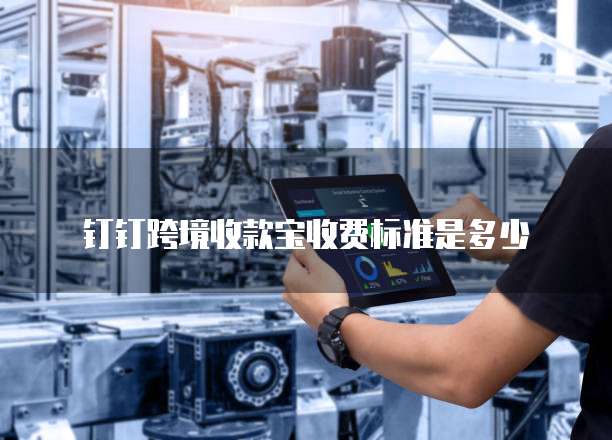 钉钉跨境收款宝收费标准是多少