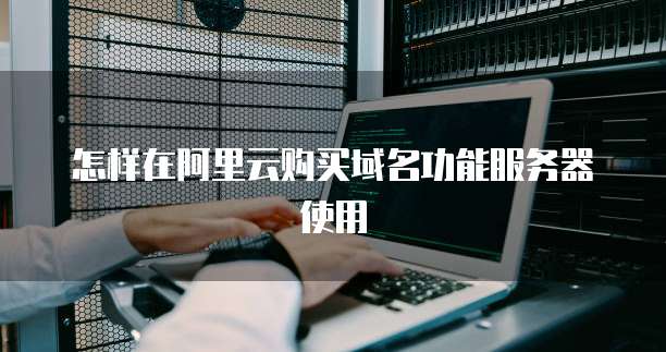 怎样在阿里云购买域名功能服务器使用