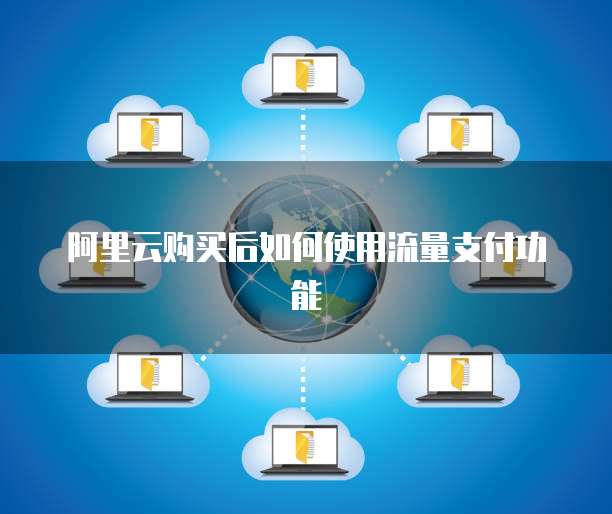 阿里云购买后如何使用流量支付功能
