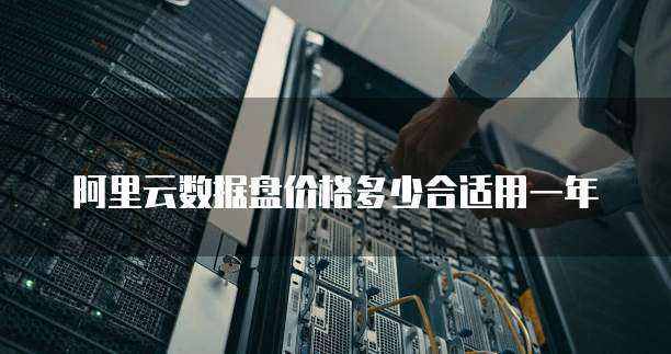 阿里云数据盘价格多少合适用一年
