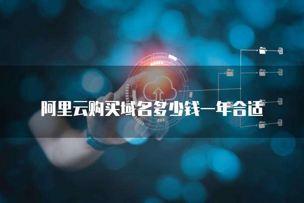 阿里云购买域名多少钱一年合适