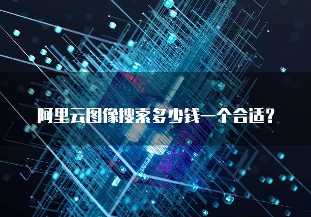 阿里云图像搜索多少钱一个合适?