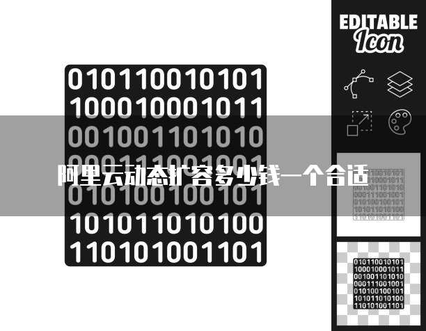 阿里云动态扩容多少钱一个合适