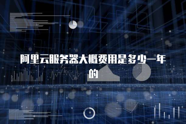 阿里云服务器大概费用是多少一年的