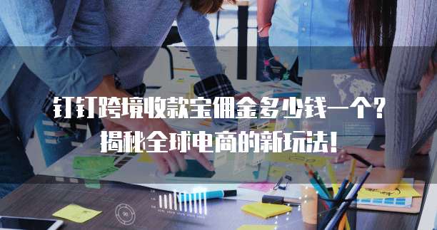 钉钉跨境收款宝佣金多少钱一个?揭秘全球电商的新玩法!