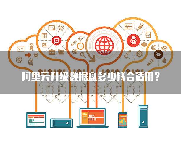 阿里云升级数据盘多少钱合适用?
