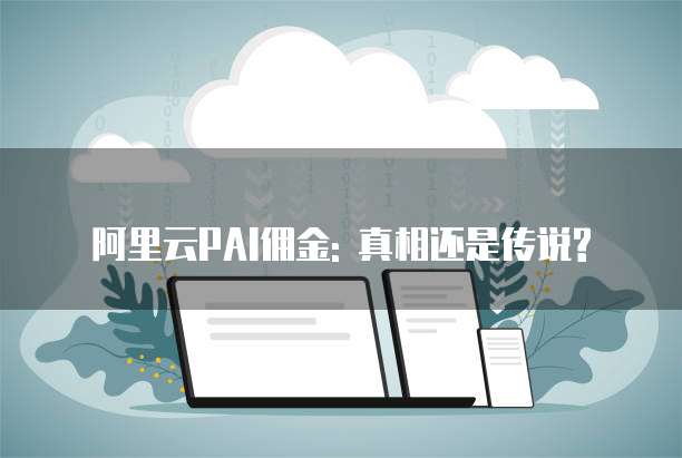阿里云PAI佣金: 真相还是传说?