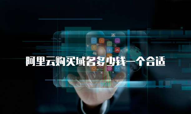 阿里云购买域名多少钱一个合适