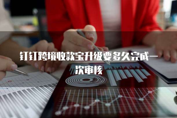 钉钉跨境收款宝升级要多久完成一次审核