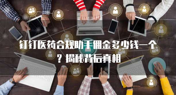 钉钉医药合规助手佣金多少钱一个?揭秘背后真相