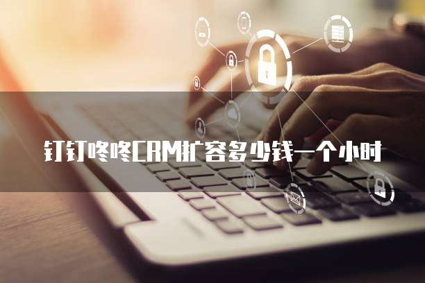 钉钉咚咚CRM扩容多少钱一个小时