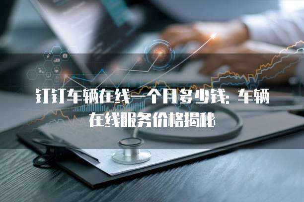 钉钉车辆在线一个月多少钱: 车辆在线服务价格揭秘