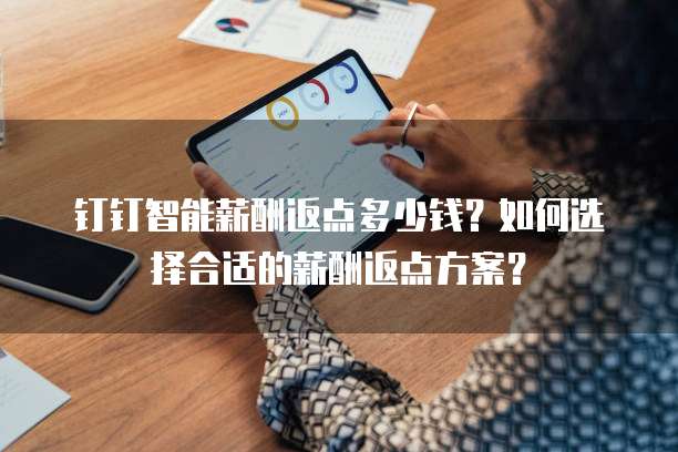 钉钉智能薪酬返点多少钱?如何选择合适的薪酬返点方案?