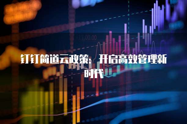 钉钉简道云政策:开启高效管理新时代
