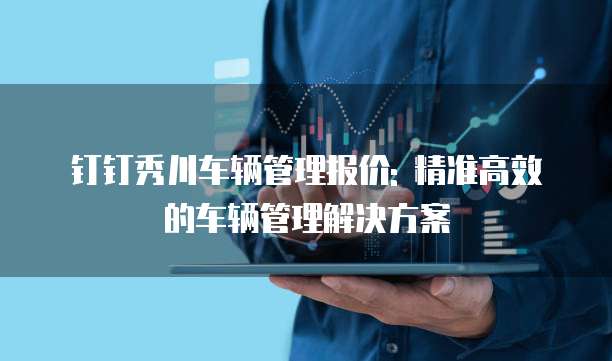 钉钉秀川车辆管理报价: 精准高效的车辆管理解决方案