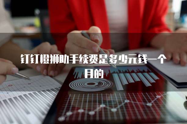 钉钉橙狮助手续费是多少元钱一个月的