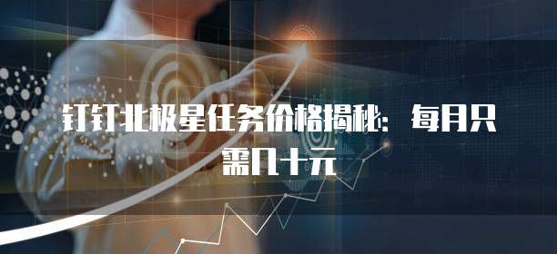 钉钉北极星任务价格揭秘:每月只需几十元