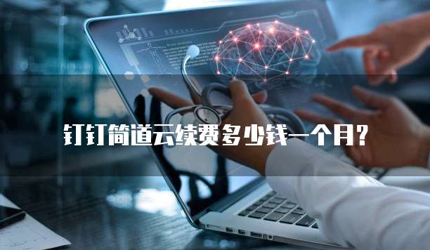 钉钉简道云续费多少钱一个月?