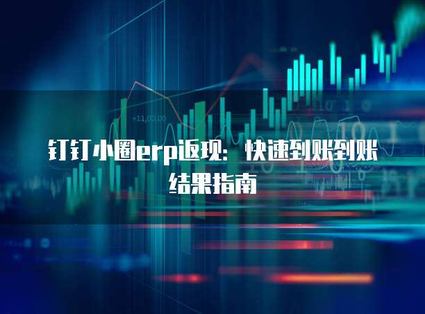钉钉小圈erp返现：快速到账到账结果指南
