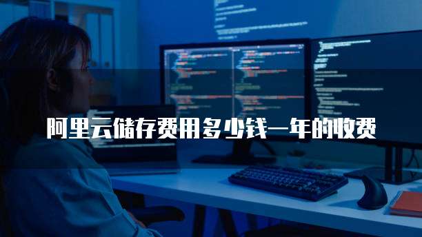 阿里云储存费用多少钱一年的收费