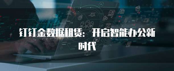 钉钉金数据租赁：开启智能办公新时代