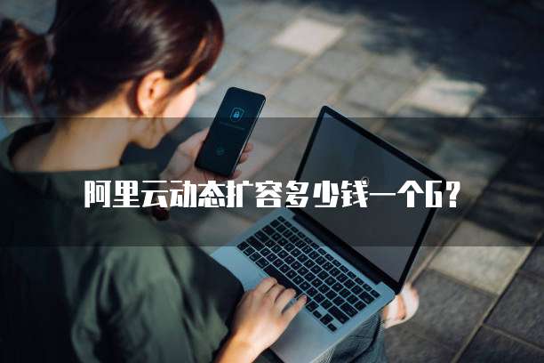阿里云动态扩容多少钱一个G?