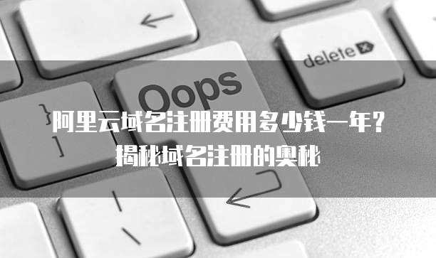 阿里云域名注册费用多少钱一年?揭秘域名注册的奥秘
