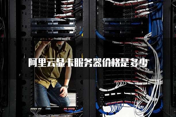 阿里云显卡服务器价格是多少