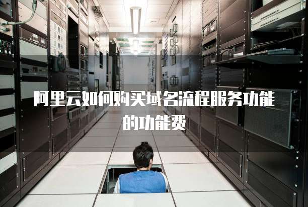 阿里云如何购买域名流程服务功能的功能费