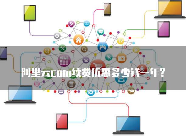 阿里云com续费优惠多少钱一年？