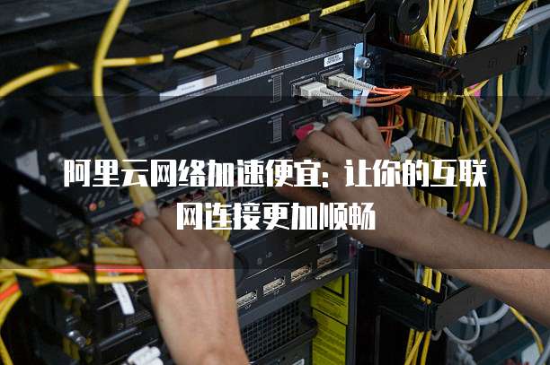 阿里云网络加速便宜: 让你的互联网连接更加顺畅