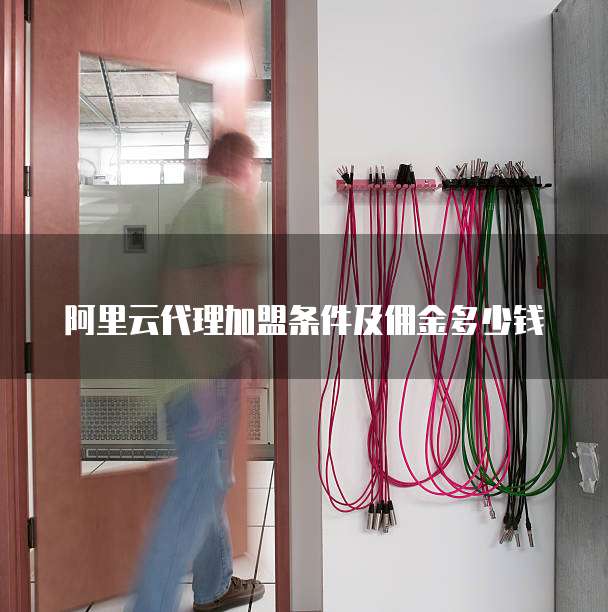 阿里云代理加盟条件及佣金多少钱