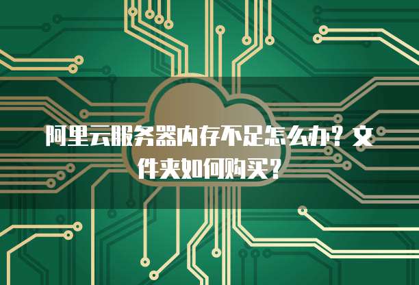 阿里云服务器内存不足怎么办?文件夹如何购买?