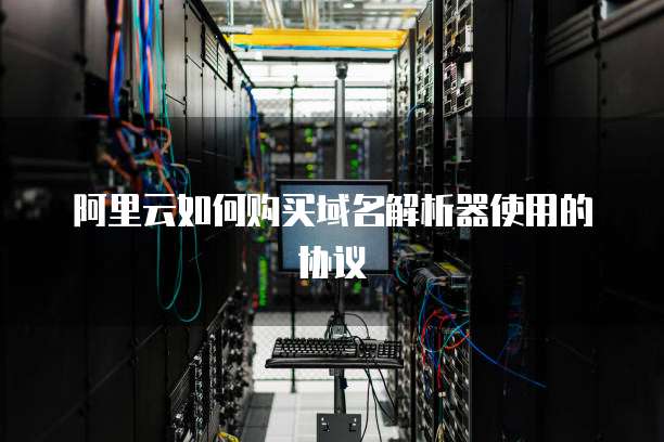 阿里云如何购买域名解析器使用的协议