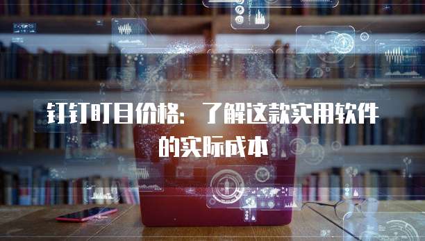钉钉盯目价格:了解这款实用软件的实际成本