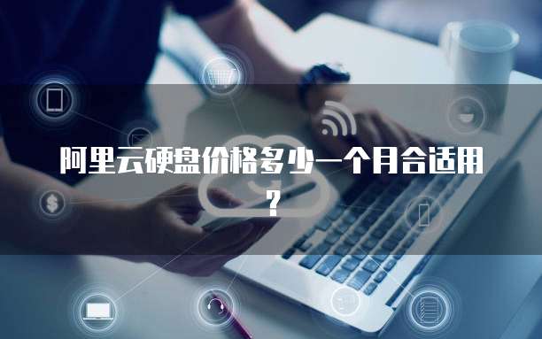 阿里云硬盘价格多少一个月合适用?