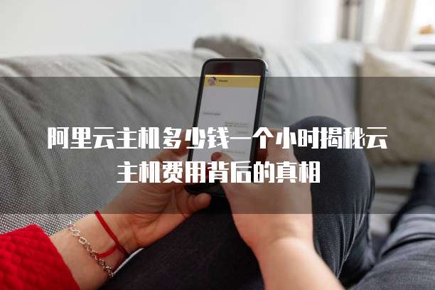 阿里云主机多少钱一个小时揭秘云主机费用背后的真相